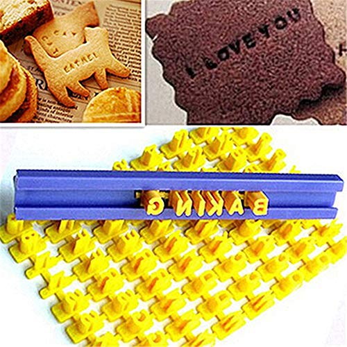 Alphabet Letter Number Cookie Mould Press Stamp Embosser Cutter Fondant Mould zsjhtc