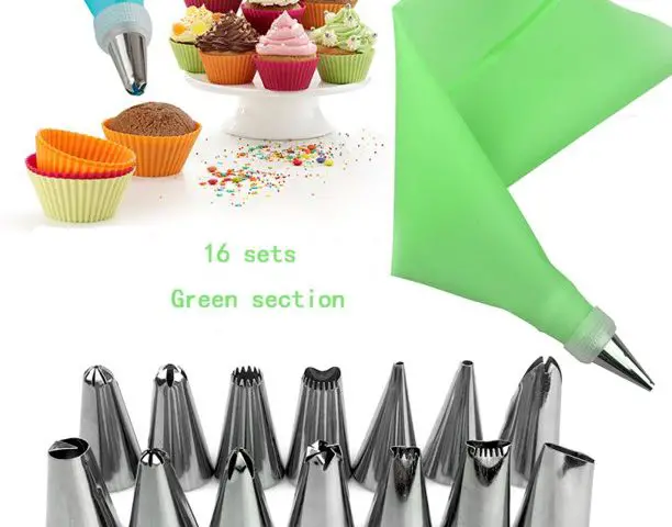 Cake Piping Bags with Tip- No Stress Piping
