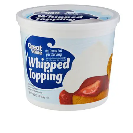 how to make whipped cream like Walmart