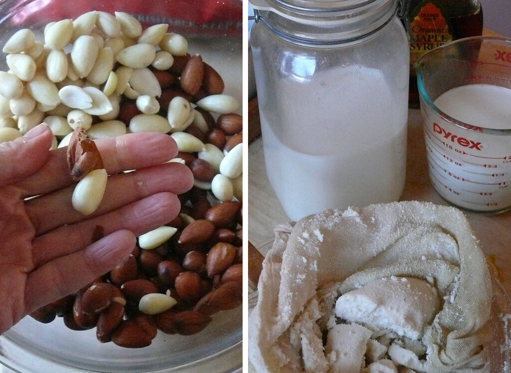how do you thicken almond milk?